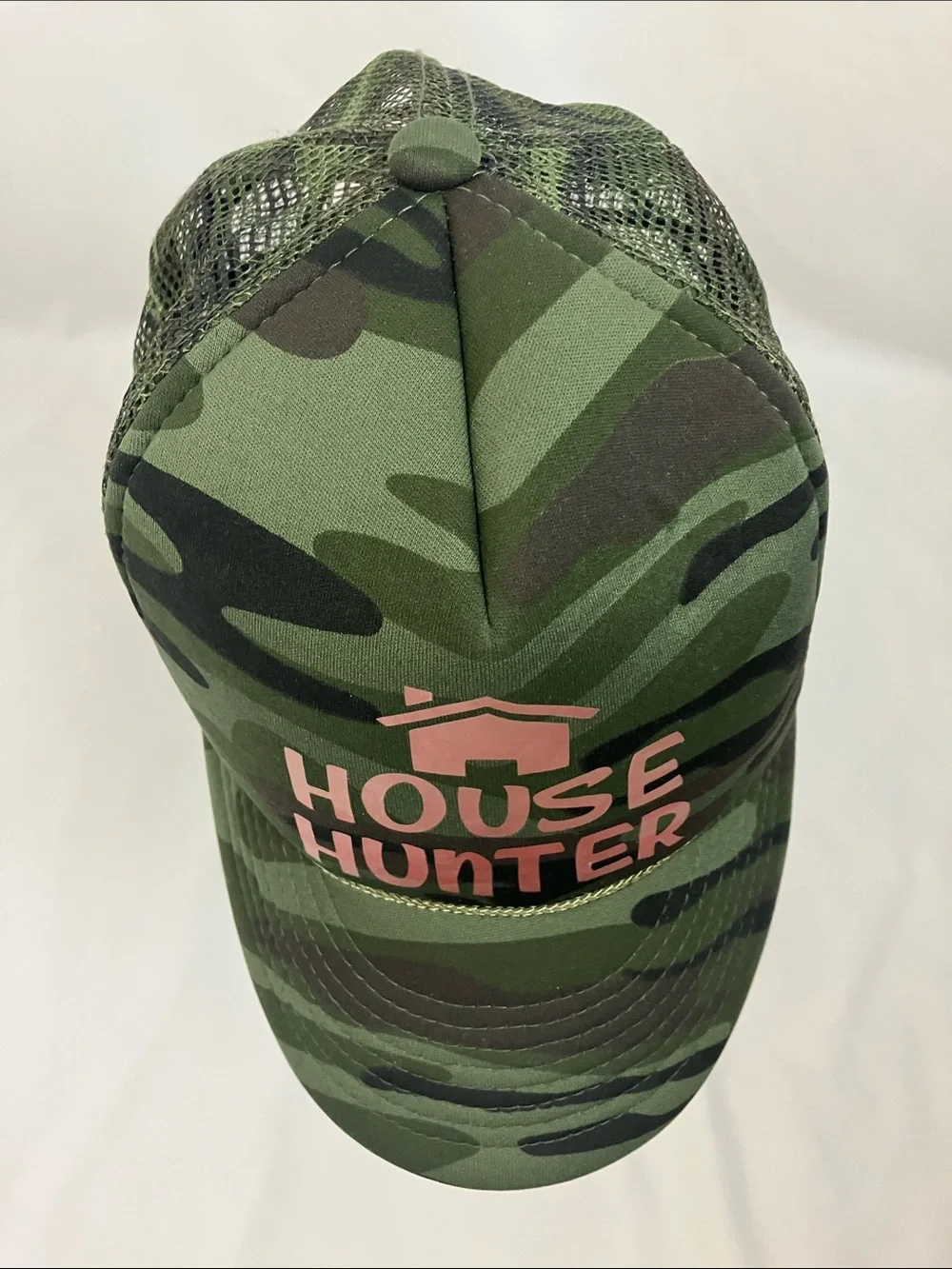 Cobra Green“House Hunter” Camo Print Trucker Hat Women’s Size One Size Fits All